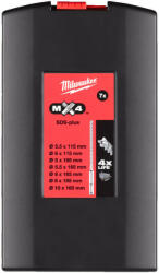 Milwaukee SDS-Plus 4 élű fúrószár készlet (IV. sz. ) 7 részes (4932478674)