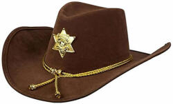 Boland Sheriff - Cowboy kalap csillaggal - barna - felnőtt (MEZ-8712026543677)