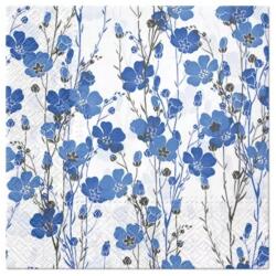 Decoupage szalvéták Flax Plants - 1 db (decoupage szalvéták)