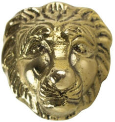 Esschert Design Oroszlán fej formájú fém fogantyú, arany színű (EHGDKL)