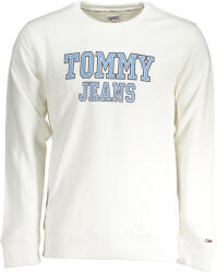 Tommy Hilfiger Bluza barbati cu imprimeu cu logo alb (FI-DM0DM16366_BIANCO_YBR_M)