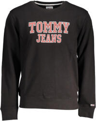 Tommy Hilfiger Bluza barbati cu imprimeu cu logo negru (FI-DM0DM16366_NERO_BDS_L)