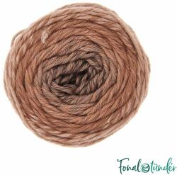 Rico Ricorumi Spin Spin 015 Brown - barna színátmenetes pamut fonal