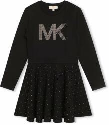 Michael Kors gyerek ruha fekete, mini, harang alakú - fekete 108