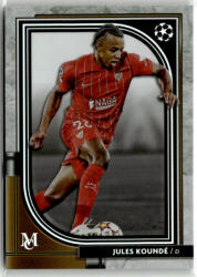 Topps 2021 Topps Museum Collection UEFA Champions League #21 Jules Kounde