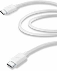 Cellularline Кабел данни usb-c - usb-c 2м бял