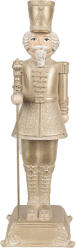 Clayre & Eef Figurina Spargatorul de Nuci polirasina aurie 10x10x32 cm (6PR4965) - decorer