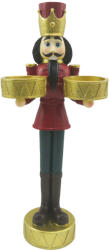 Clayre & Eef Figurina Spargatorul de Nuci cu suporturi lumanari 12x8x28 cm (6PR4832)