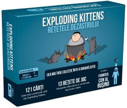 Exploding Kittens Joc de societate exploding kittens: retetele dezastrului (BEKIRFD01RO) Joc de societate