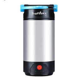 Rovo Lanterna LED SupFire T9, Pentru Camping, 800 lm, incarcare USB, PowerBank (T9)
