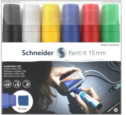 Schneider Marker cu vopsea acrilică Paint-It 330 15 mm Schneider 6 buc/Set 1 (APPMK021)