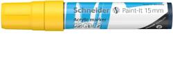 Schneider Marker cu vopsea acrilica Paint-It 330 15 mm Schneider Galben (APPMK019GALBEN)
