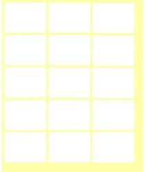 Markin Etichete albe 37 x 27 mm 10 buc / set (AP2727)