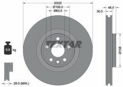 TEXTAR Disc frana TEXTAR PRO+ 92348805 (92348805)