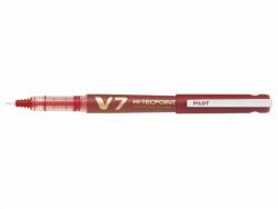 Pilot Roller V7 Hi-Tecpoint Reincarcabil 0.7 Rosu Pilot (PBXC-V7-R-BG)