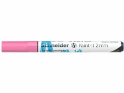 Schneider Marker cu vopsea acrilica Schneider Paint-It 310 2 mm Roz Pastel (APPMK017ROZPASTEL)