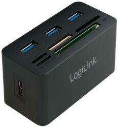 LogiLink HUB extern LOGILINK conectare prin USB 3.0 alte porturi: SD MicroSD M2 MS Duo/Pro CF negru CR0042 (CR0042)