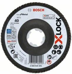 Bosch X-LOCK Legyezőtárcsa BfM, 125, G40 o 125 mm G 40, X571, 2608619201 (2608619201)