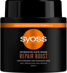 Syoss Tratament masca pentru par uscat si deteriorat Intensive Repair Boost, 500ml, Syoss