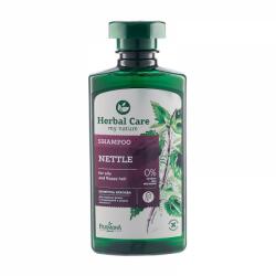 Farmona Natural Cosmetics Laboratory Sampon cu extract de urzica pentru par gras Herbal Care, 330ml, Farmona