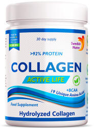Swedish Nutra Collagen pulbere Active Life 10000mg, 300g, Swedish Nutra