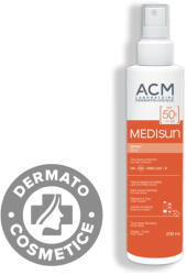 ACM Spray pentru protectie solara cu SPF 50+ Medisun, 200ml, ACM