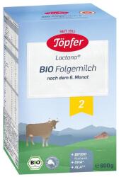Topfer Lapte praf Bio 2 de la 6 luni, 600g, Topfer