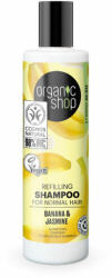 Organic Shop Sampon pentru par normal cu banana si iasomie, 280ml, Organic Shop