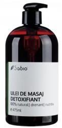 Sabio Ulei de masaj detoxifiant, 475ml, Sabio