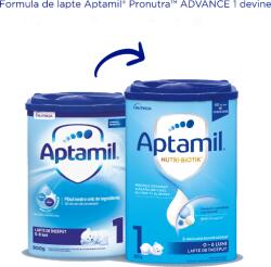 Aptamil Junior Lapte de inceput 0-6 luni NUTRI-BIOTIK 1, 800g, Aptamil