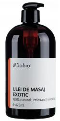 Sabio Ulei de masaj exotic, 475ml, Sabio