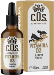 COS Laboratories Vitamina D3 Junior picaturi, 30ml, COS Laboratories
