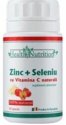 Health Nutrition Zinc cu Seleniu si Vitamina C, 90 capsule, Health Nutrition
