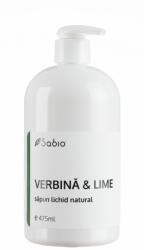 SABIO Sapun lichid natural verbina si lime, 475ml, Sabio