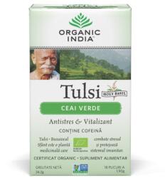 Organic India Tulsi Ceai Verde, 18 plicuri, Organic India