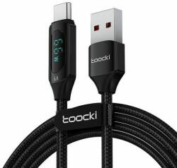 TOOCKI Charging Cable USB A-C, 1m, 66W (Black) (TXCT-XY01) - wincity