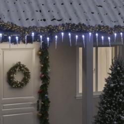 vidaXL hideg fehér akril PVC karácsonyi jégcsaplámpa 200 LED-del 20 m (356228)