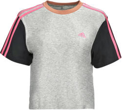 adidas Tricouri mânecă scurtă Femei 3S CR TOP adidas Gri EU M