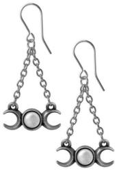 Alchemy gothic обеци ALCHEMY GOTHIC - Triple Moon Droppers - E474