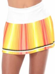 Lucky in Love Fustă fete "Lucky in Love Paisley In Love Heat Wave Pleated Skirt - neon yellow