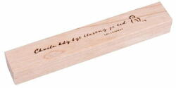 Fából készült tolltartó doboz "Boldog pillanatok