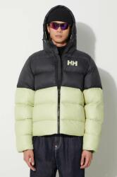 Helly Hansen rövid kabát férfi, zöld, téli - zöld M - answear - 74 990 Ft