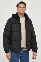 Tommy Hilfiger rövid kabát férfi, fekete, téli - fekete XL - answear - 115 990 Ft