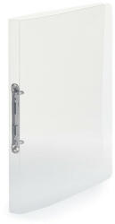 KARTON P+P Gyűrűskönyv A4, 2 gyűrűs 2cm gerinc áttetsző PP, Karton P+P Lines transzparens (2-161) - iroszer24