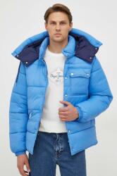 United Colors of Benetton rövid kabát férfi, téli - kék L - answear - 50 990 Ft
