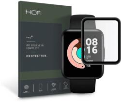  Hofi Hybrid Pro+ Glass Xiaomi Redmi Watch 2 Lite üveg képernyővédő fólia fekete kerettel (FN0327) (FN0327)