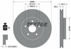 TEXTAR Disc frana TEXTAR PRO+ 92304305 (92304305)