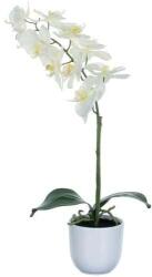 Vepabins Lepkeorchidea műnövény, zöld fehér, magasság: 60 cm