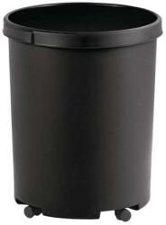 VEPA BINS Kerek szemetes, 50 l, fekete