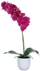Vepabins Lepkeorchidea műnövény, zöld lila, magasság: 60 cm